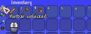terraria lock hotbar